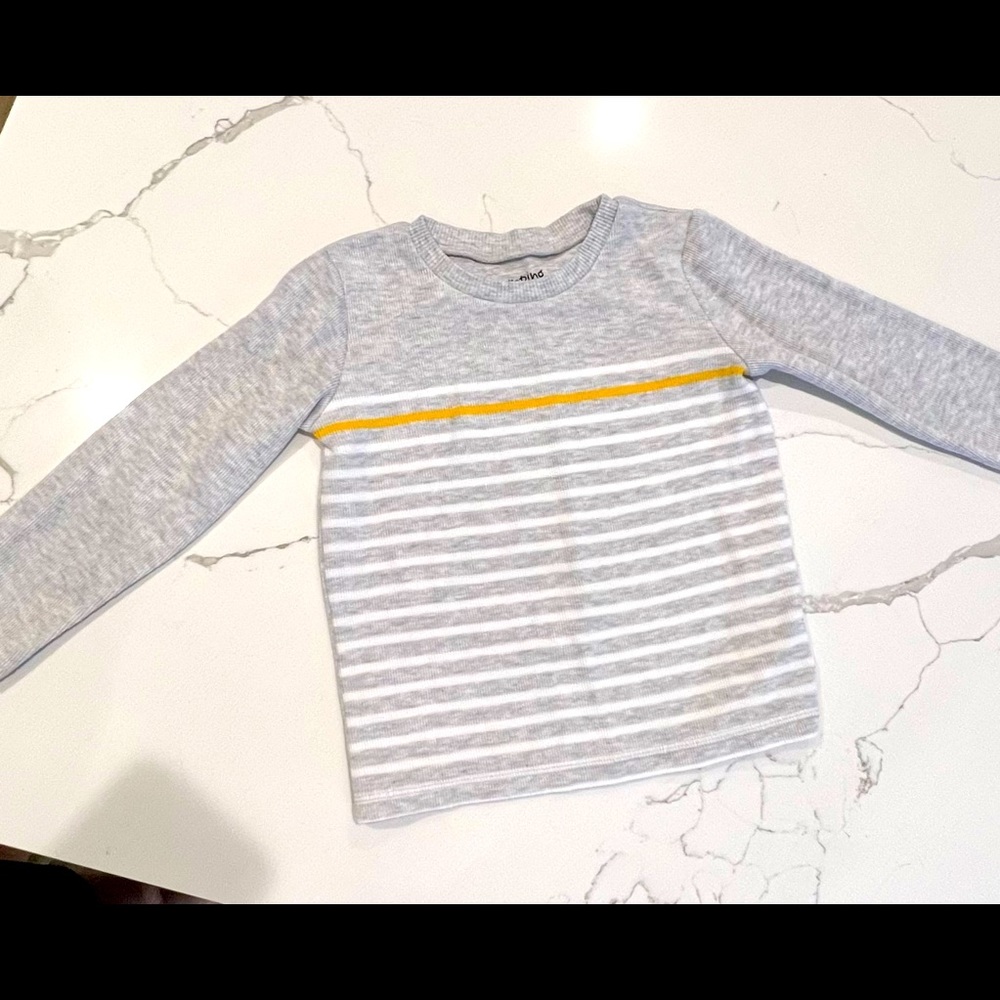Little Boy’s Jumping Beans Long Sleeve Striped Shirt
